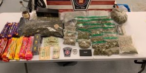Bridgewater Police arrested and charged a man on drug charges Wednesday, March 11, following a motor vehicle stop. (Bridgewater Police Department/Courtesy Photo)